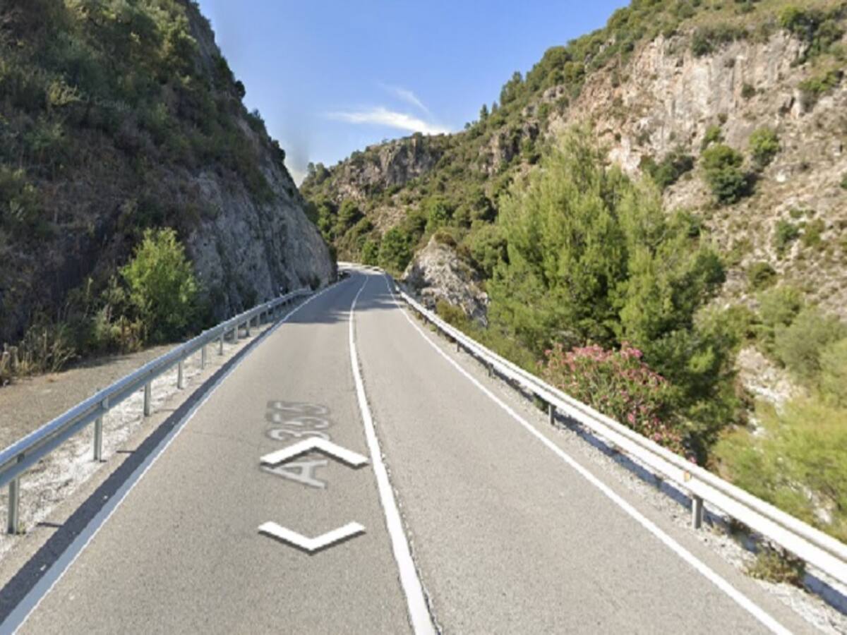 Nuevo accidente en la carretera de la muerte de Coín, con cuatro heridos, dos de ellos, menores de ocho años