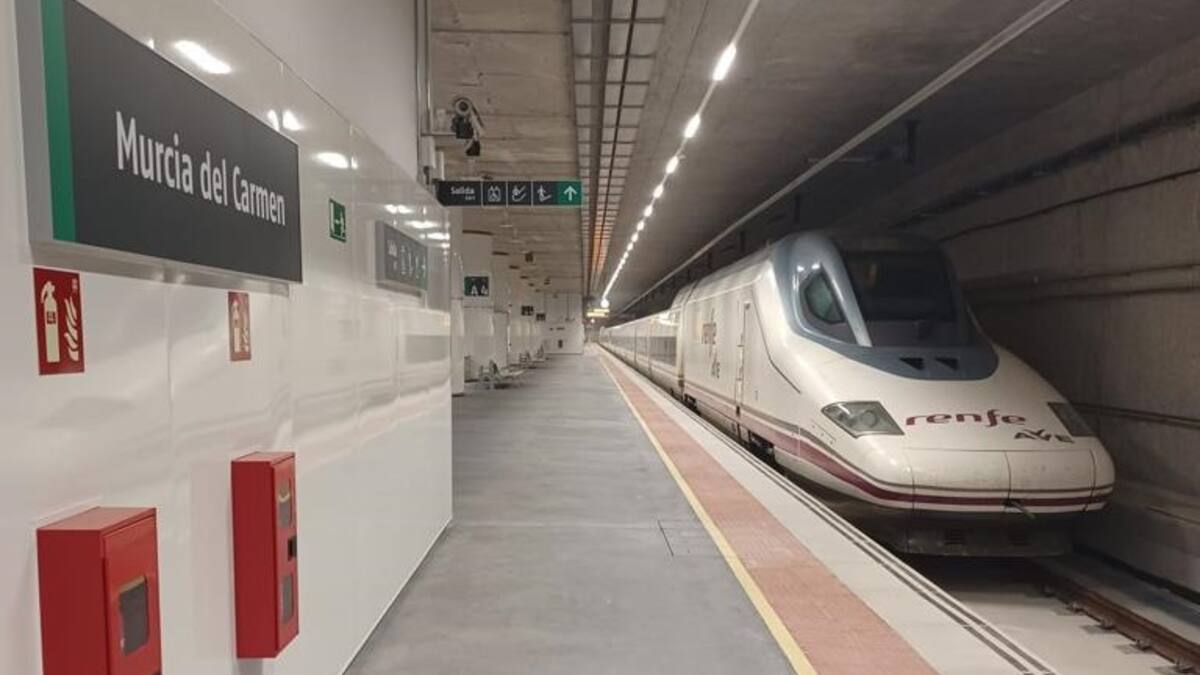 La Comunidad pide al Gobierno central que replantee la programación de servicios AVE a la Región por ser "insuficientes"