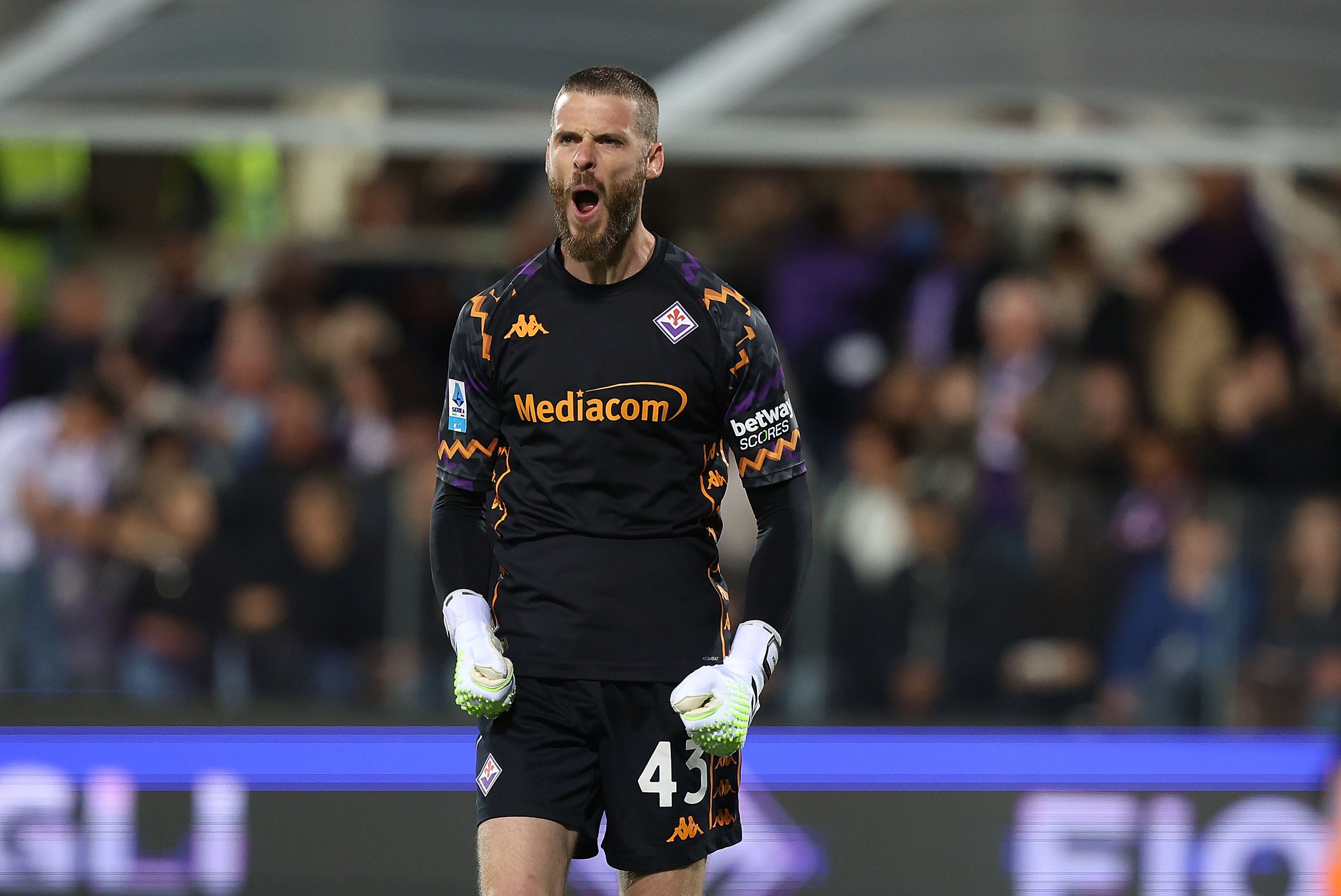 David de Gea para dos penaltis y le da los tres puntos a la Fiorentina frente al Milan