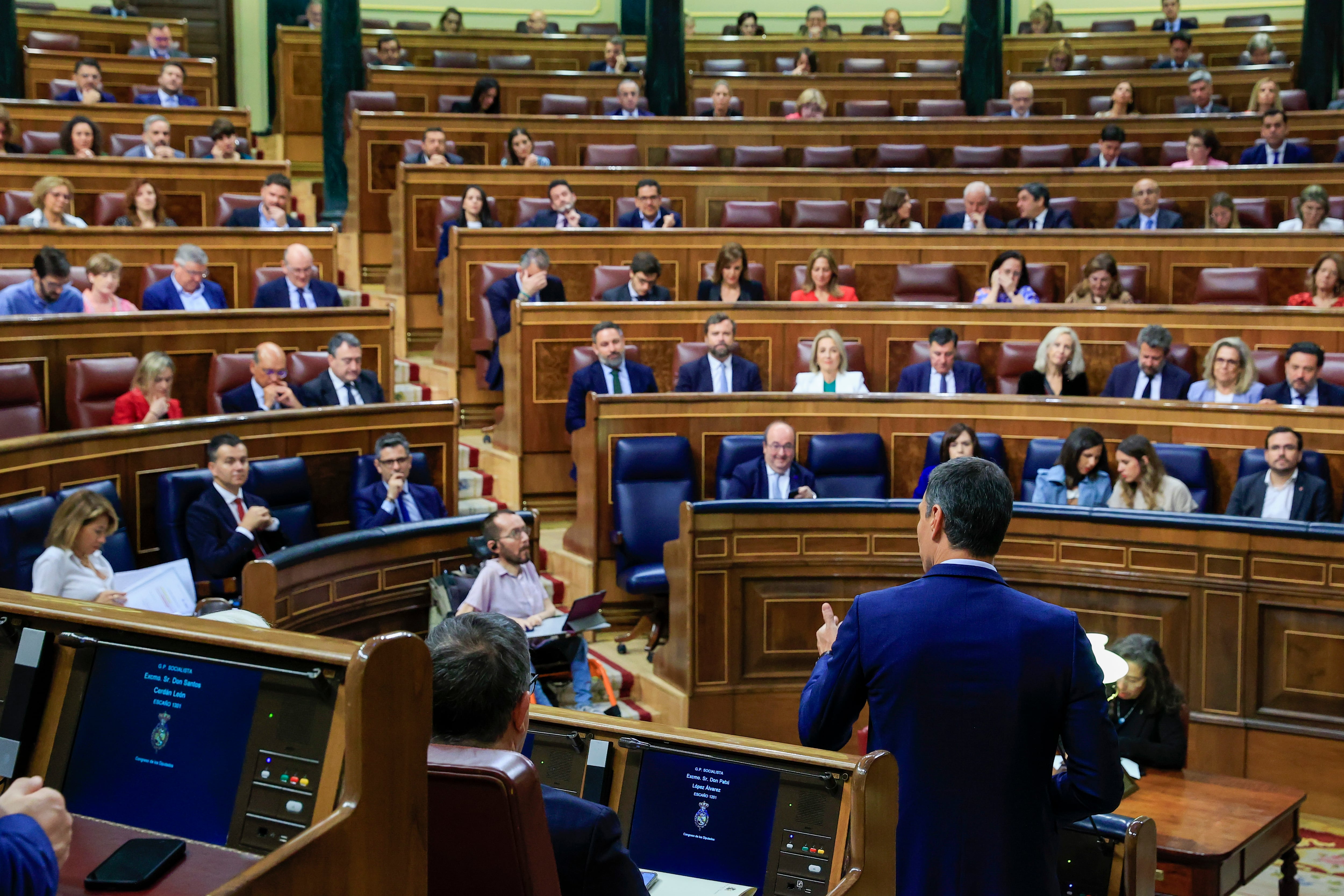 Foto de archivo de una sesión de control en el Congreso de los Diputado