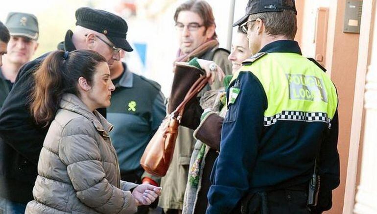 Sara L.H., la mujer que está en prisión preventiva tras hallar en su congelador un bebé muerto.