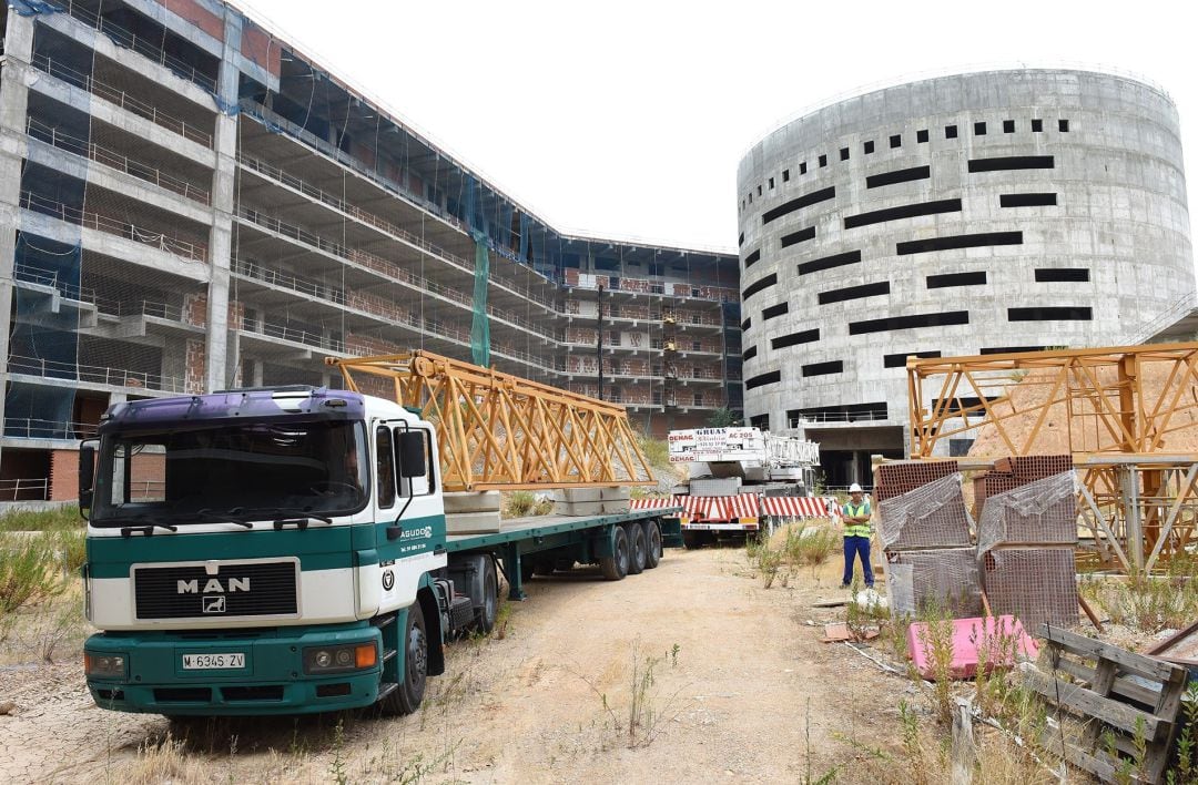 Obras nuevo hospital de Toledo