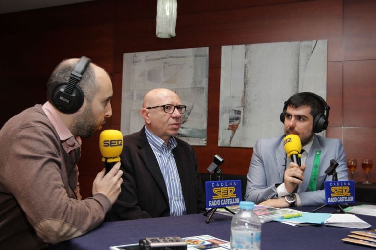 El director técnico del Playas de Atletismo, Pepe Ortuño, en la Terraza de Radio Castellón