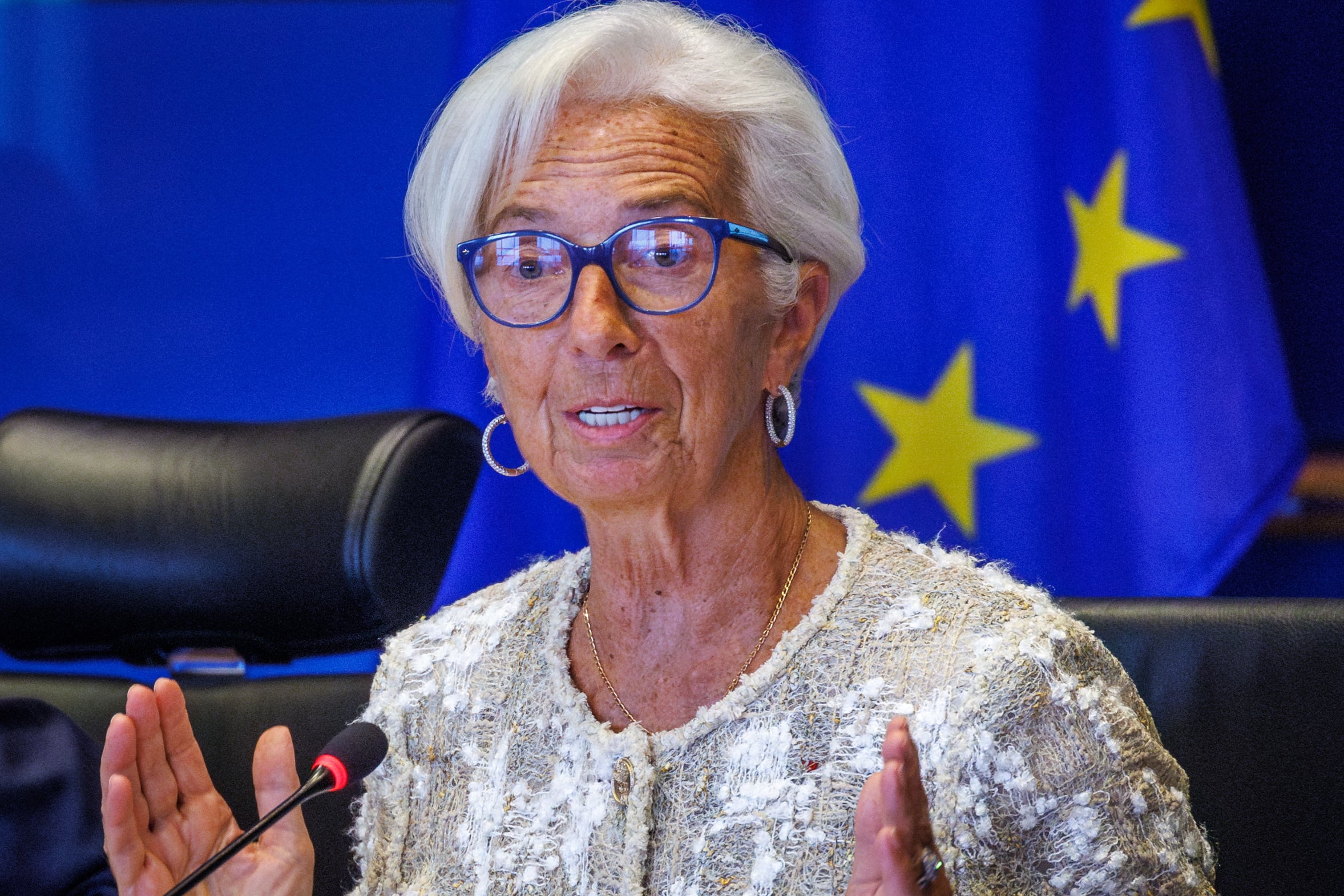 La presidenta del Banco Central Europeo, Christine Lagarde. Archivo.