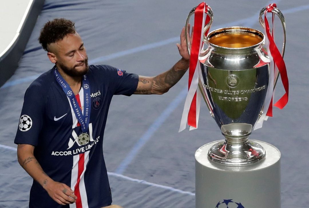 Neymar, tras la derrota del PSG en la final de la Champions League ante el Bayern.