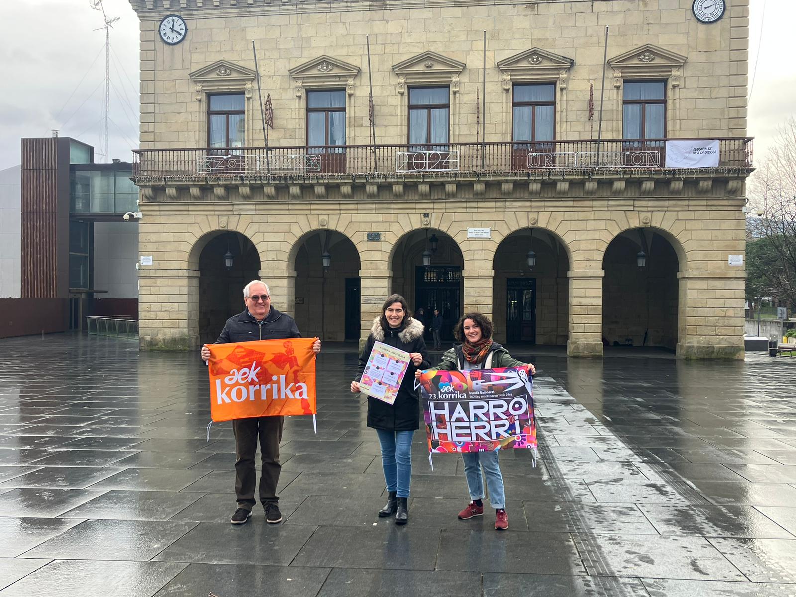 Presentación de la Korrika en Irun