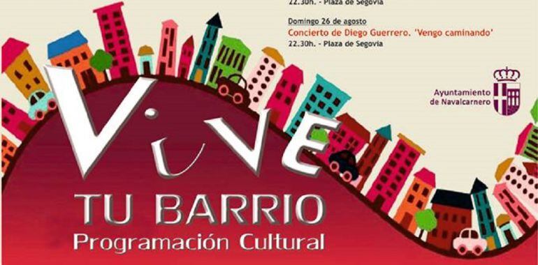 Cartel &quot;Vive tu barrio&quot;