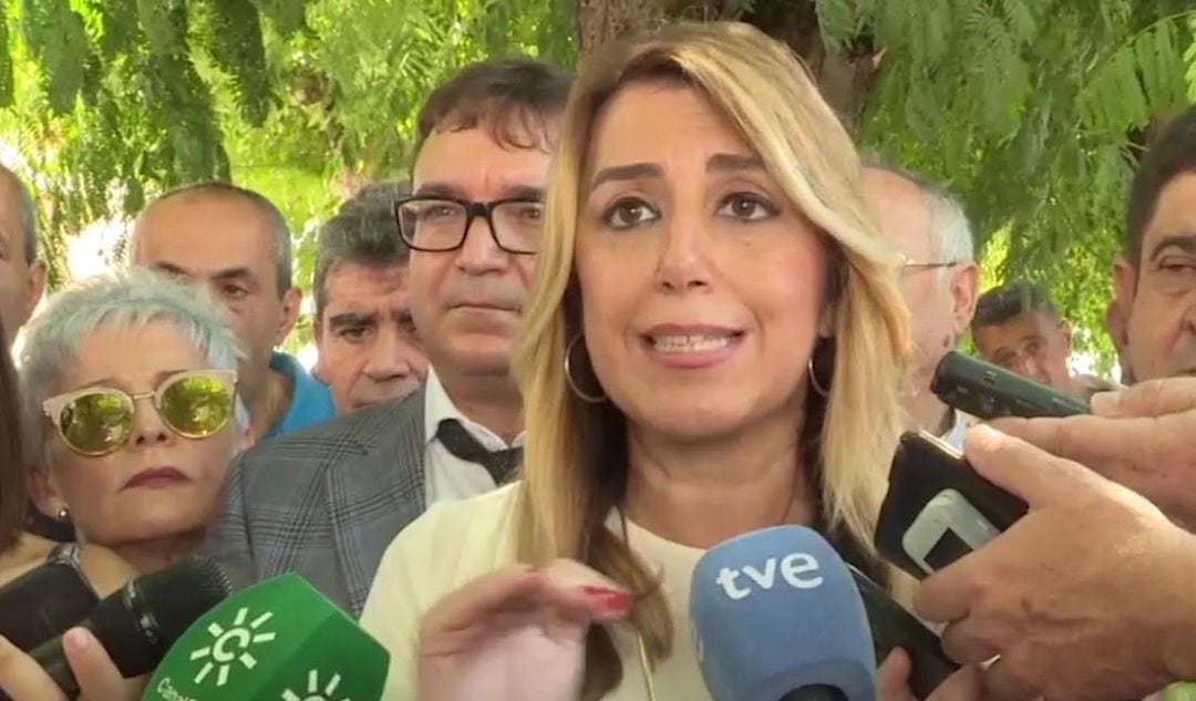 Susana Díaz, presidenta de la Junta de Andalucía.