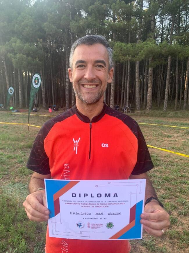 Paco Aragón, campeón autonómico