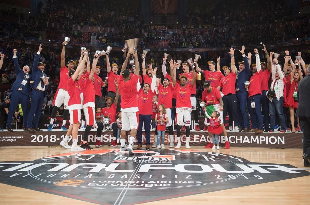 El CSKA se coronó como Rey de Europa en el Buesa Arena.