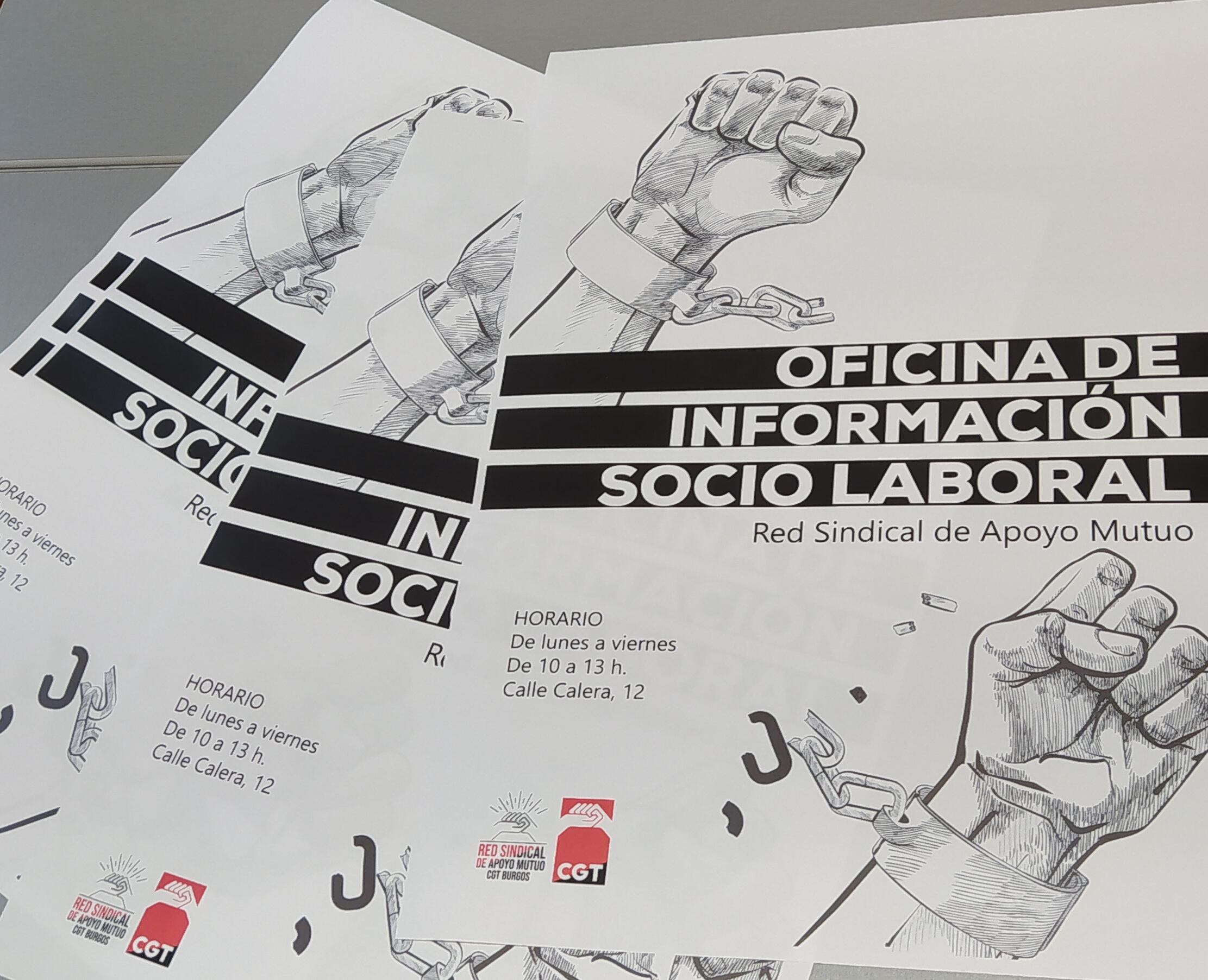 La Oficina de información socio laboral del sindicato CGT abre el 3 de octubre