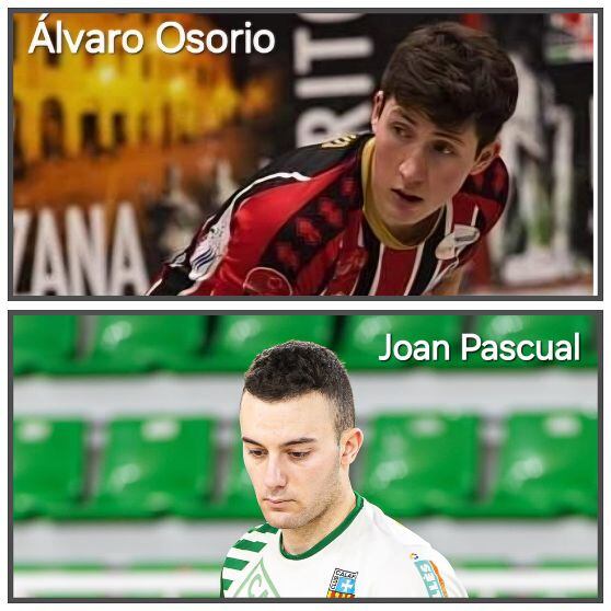 Álvaro Osorio y Joan Pascual, jugarán la próxima temporada en el Patín Alcodiam