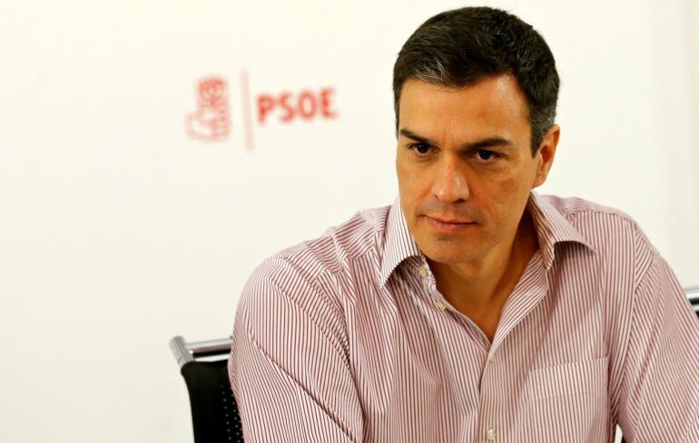 El secretario general del PSOE Pedro Sanchez.