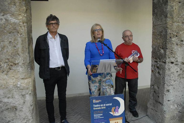 Presentación del ciclo de teatro "Los Veranos del Corral", en Granada