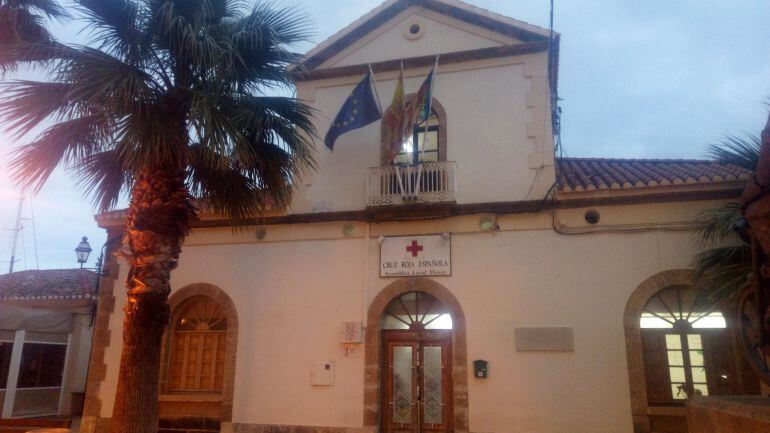 Sede de la asamblea local de Cruz Roja en Dénia.