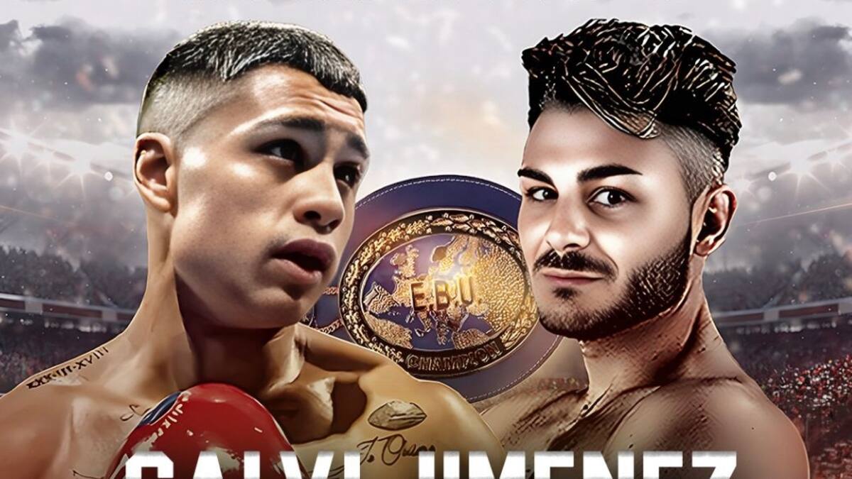 Salvi retando a Juanfe para que le de la revancha de un combate por el europeo que terminó en nulo