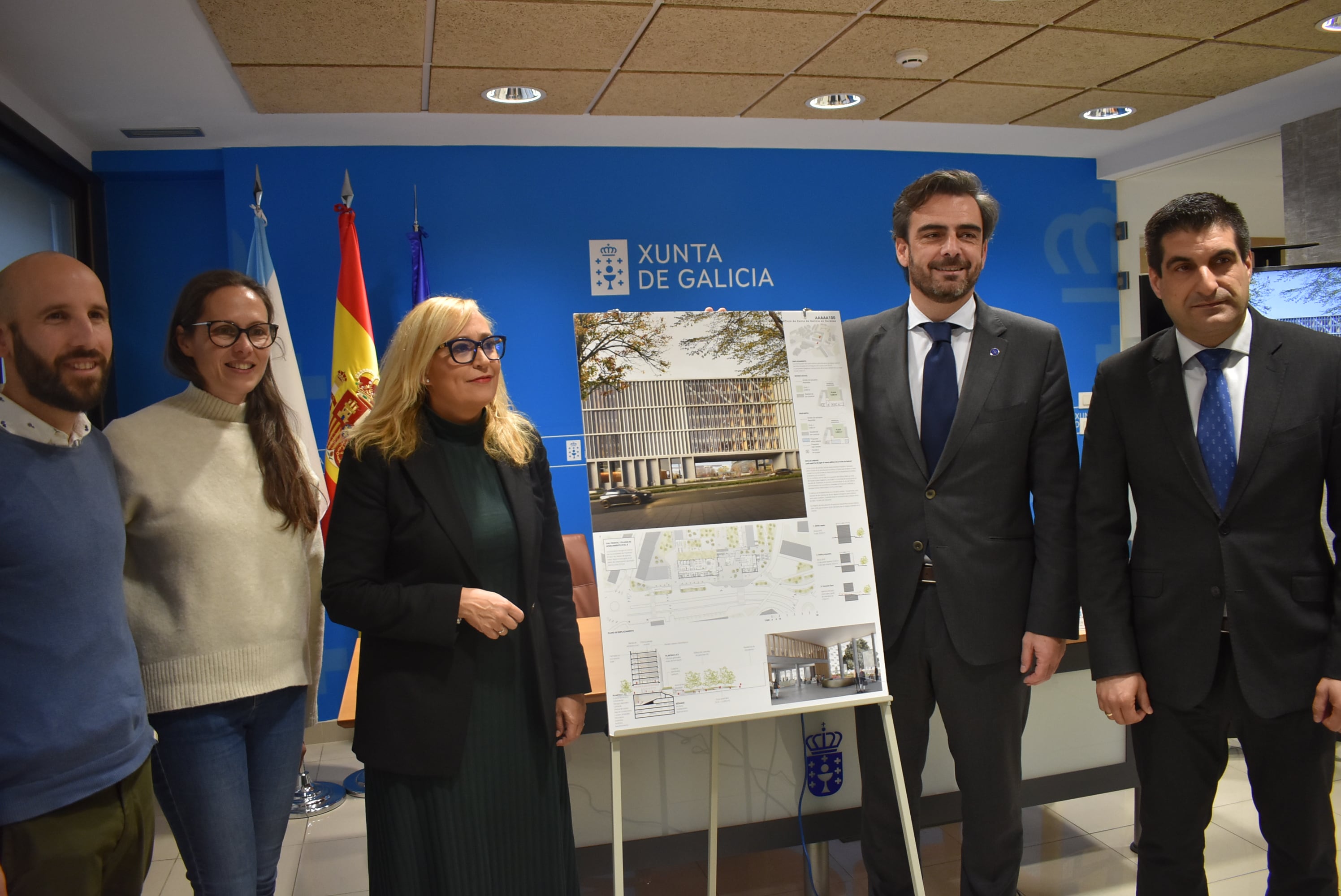 Presentación del proyecto de la nueva sede de la Xunta en Ourense