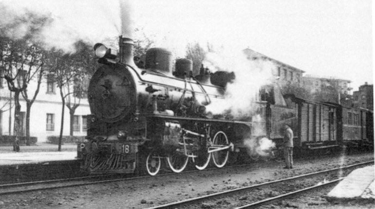 Imagen histórica tren MSP