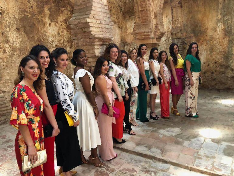 Los Baños Árabes han acogido la presentación oficial de las Damas Goyescas