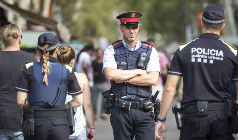 Cristóbal García, uno de los primeros agentes de los Mossos d´Esquadra en llegar al lugar del atentado terrorista.