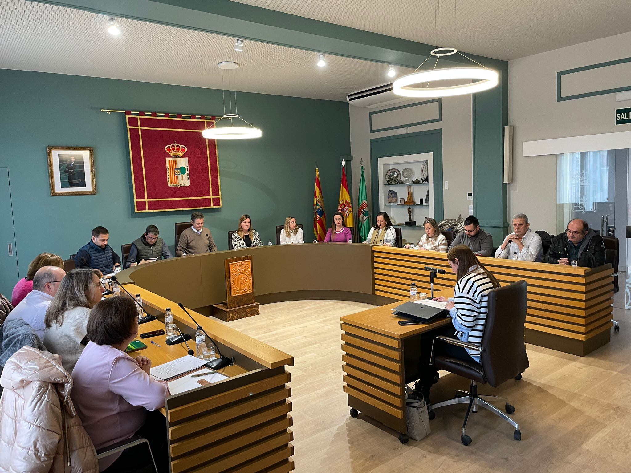 Pleno extraordinario Ayuntamiento de Fraga