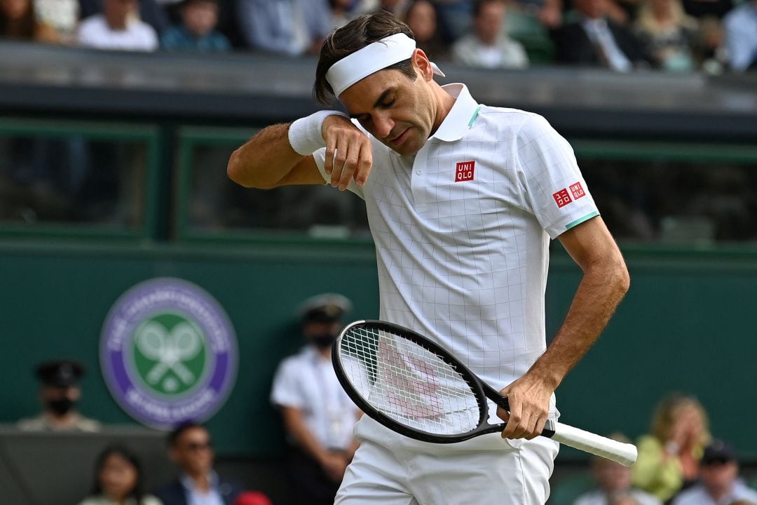 Roger Federer, en Wimbledon