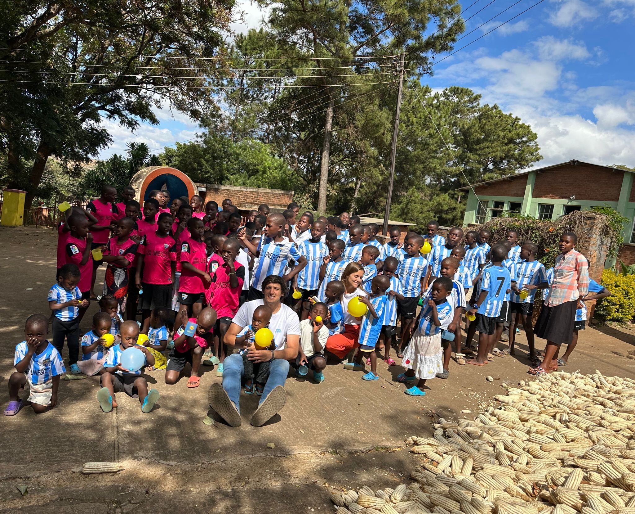 La asociación Rugby to Grow apoya los programas de la comunidad de Misioneras de María Mediadora en Malaui