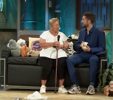 María, la abuela de Hernán Cortés que conquistó a todos en La Revuelta: “¡Con uno he tenido bastante!”