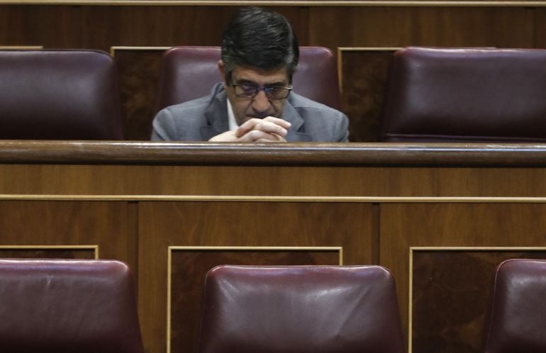 Patxi López, en el Congreso de los Diputados. 