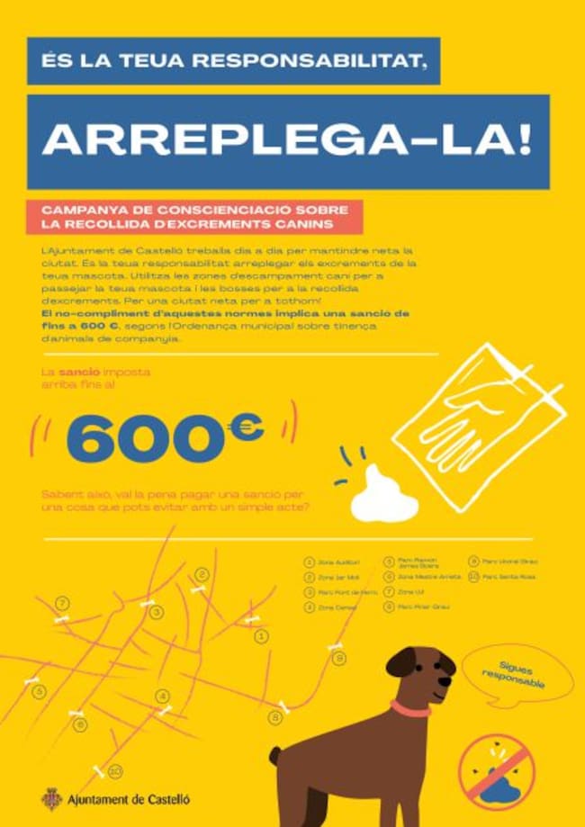 Cartel de campaña de concienciación