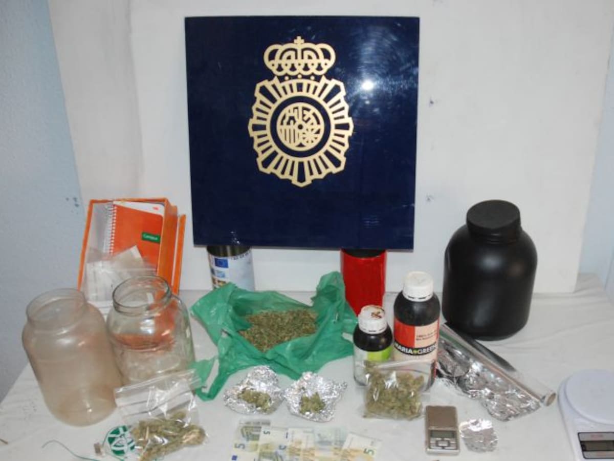 Desarticulado un importante punto de venta de marihuana en Alcazar de San Juan