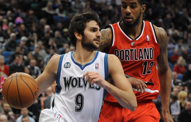 El español ha anotado 25 puntos en la derrota de Minnesota ante Portland.