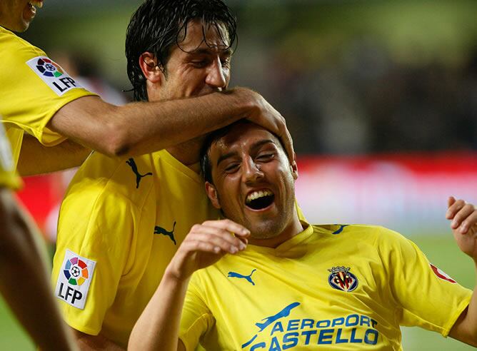 Cazorla, durante un partido con el Villarreal