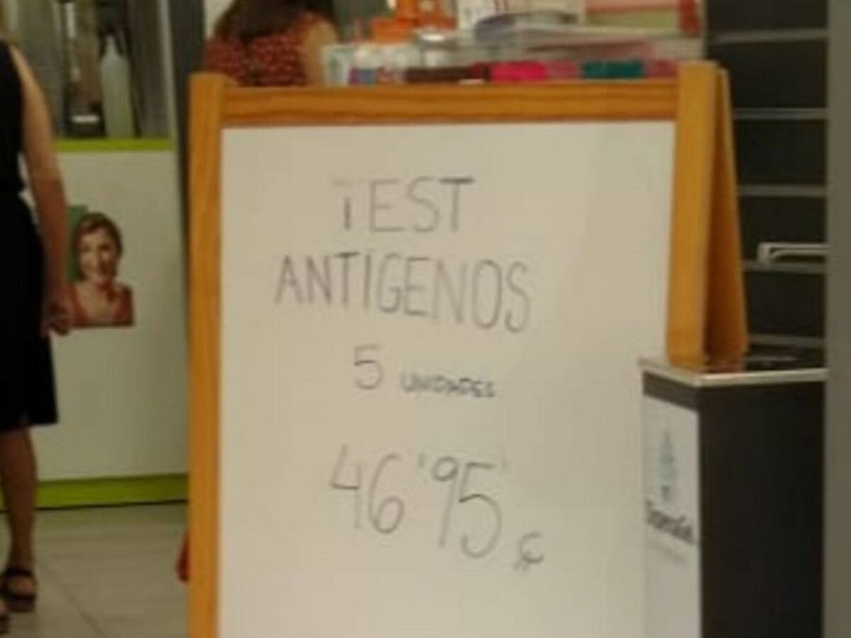 Test d'antígens sense recepta