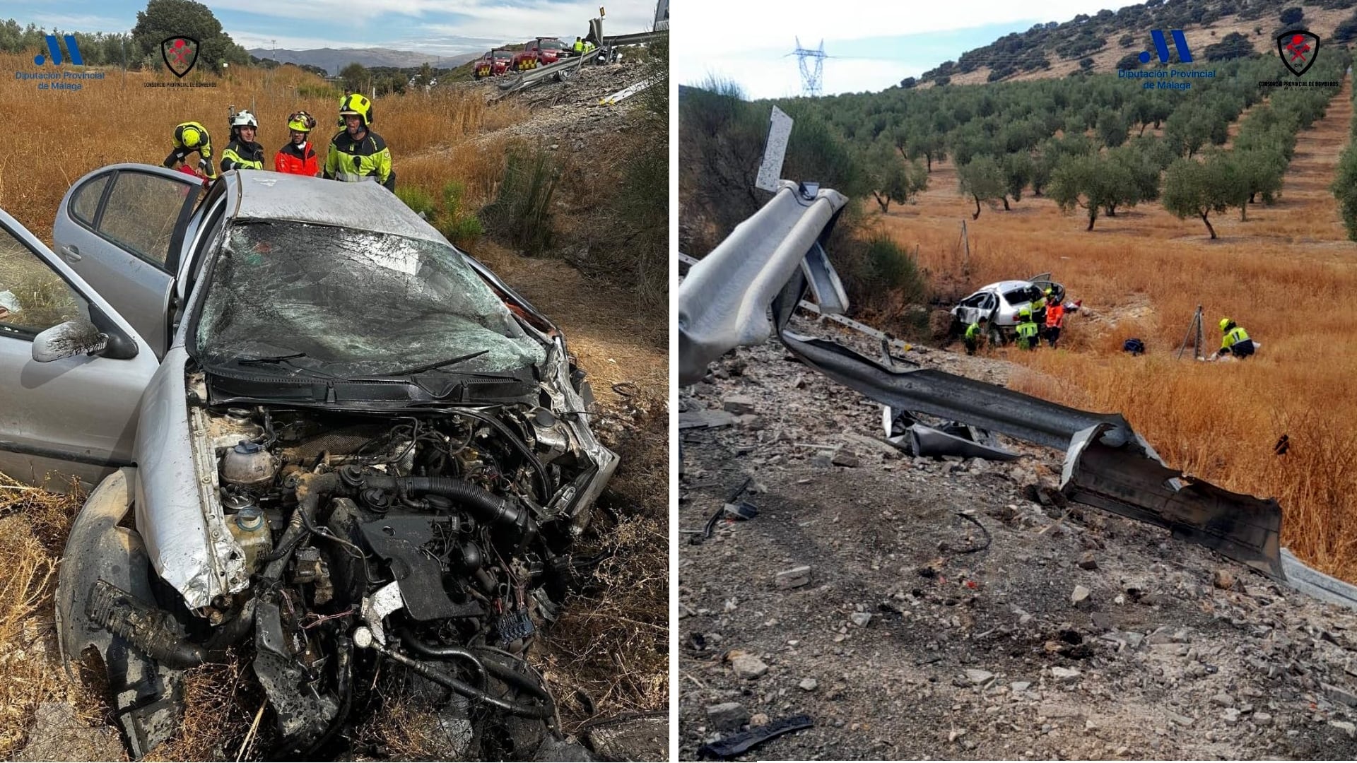 Accidente de tráfico en Archidona