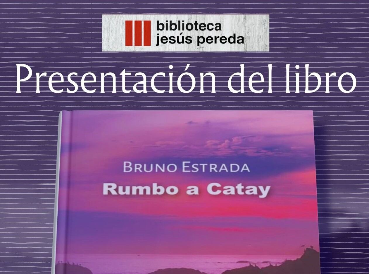 Bruno Estrada presenta en Palencia su novela “Rumbo a Catay”