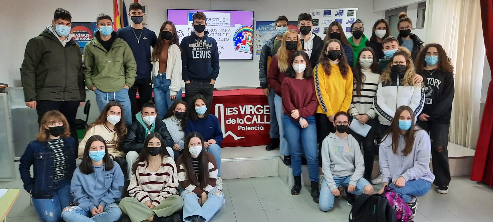 Treinta alumnos de Bachillerato del IES Virgen de la Calle participan de un proyecto financiado por un Programa Erasmus+