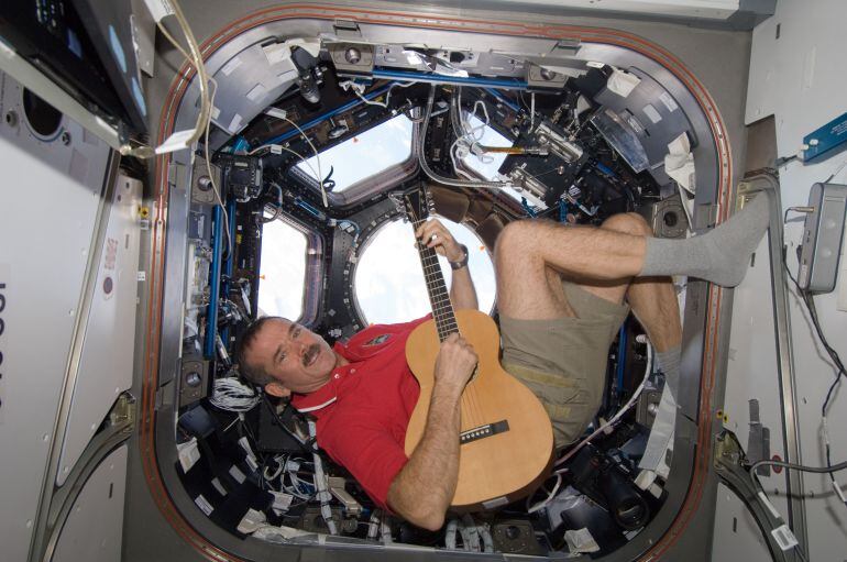 Chris Hadfield desde la Estación Espacial Internacional