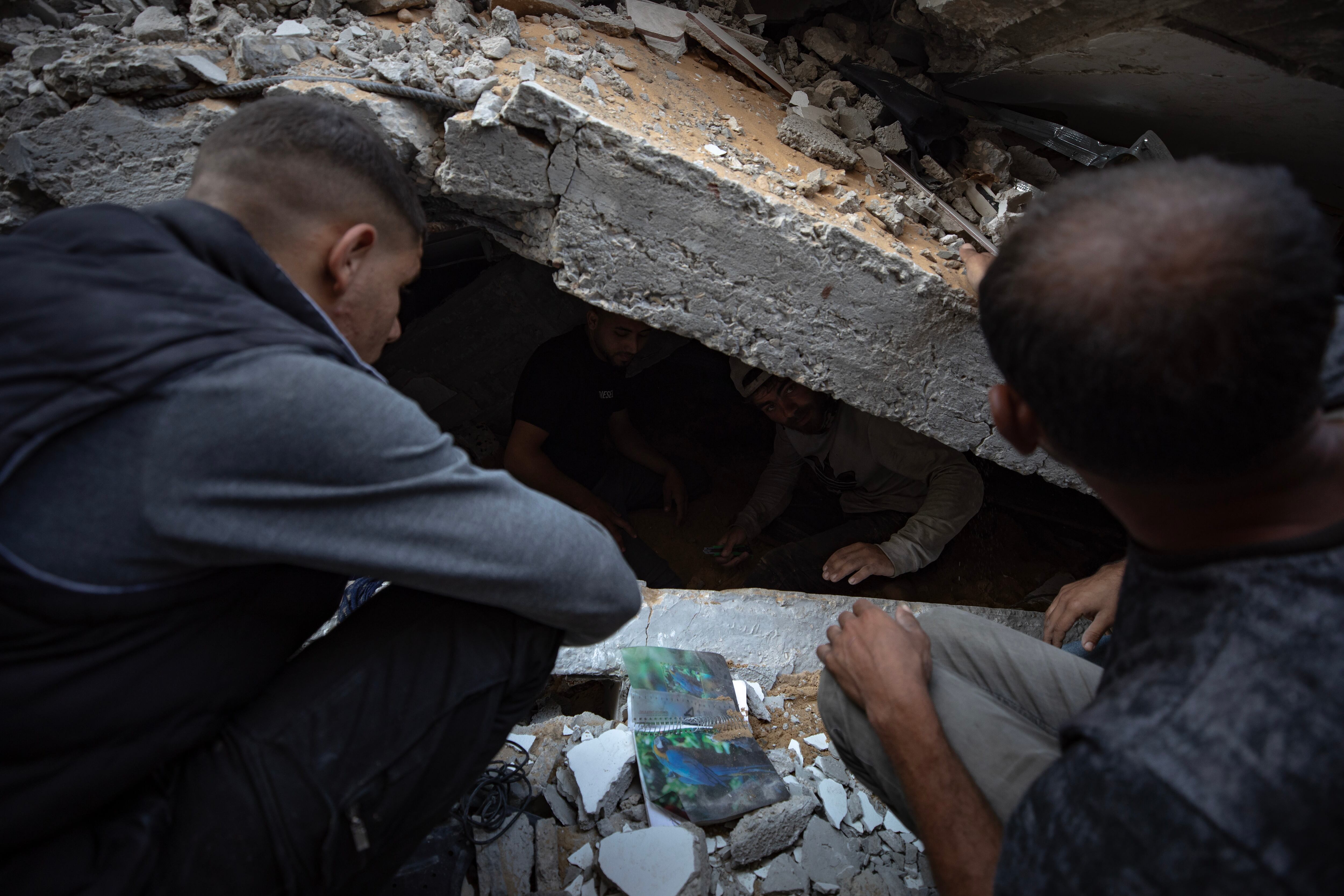 Labores de rescate EFE/EPA/HAITHAM IMAD