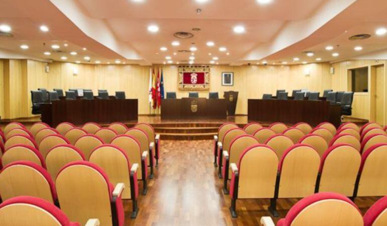El salón de Plenos de Pinto
