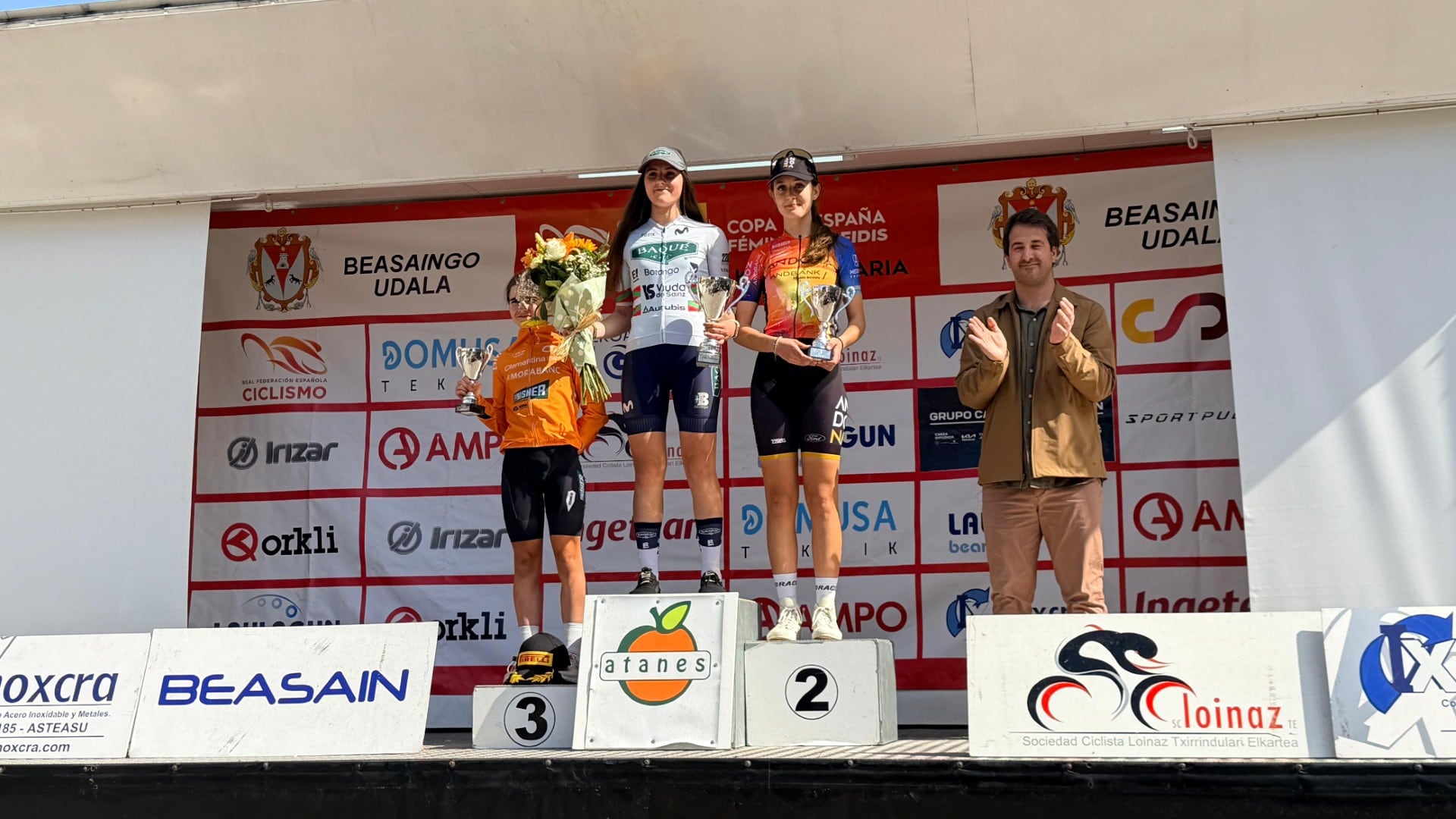 Valeria Piñol va pujar al podi en segona posició a la Copa d'Espanya, a Beasain