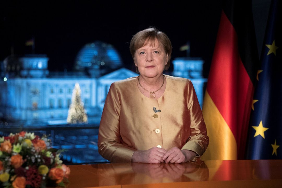 El ultimo discurso de Año Nuevo de Angela Merkel.