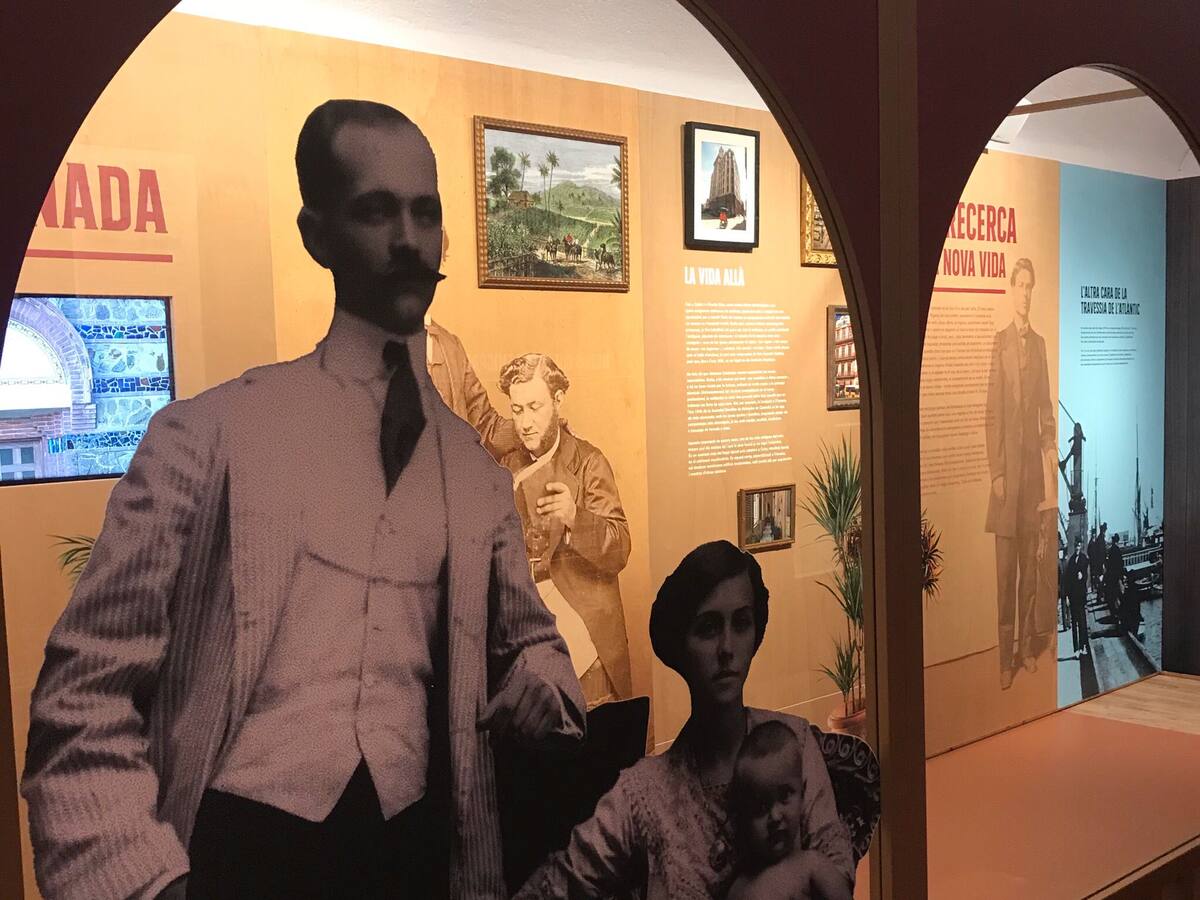 David Galceran explica el nou Centre d'Interpretació dels Indians de Begur