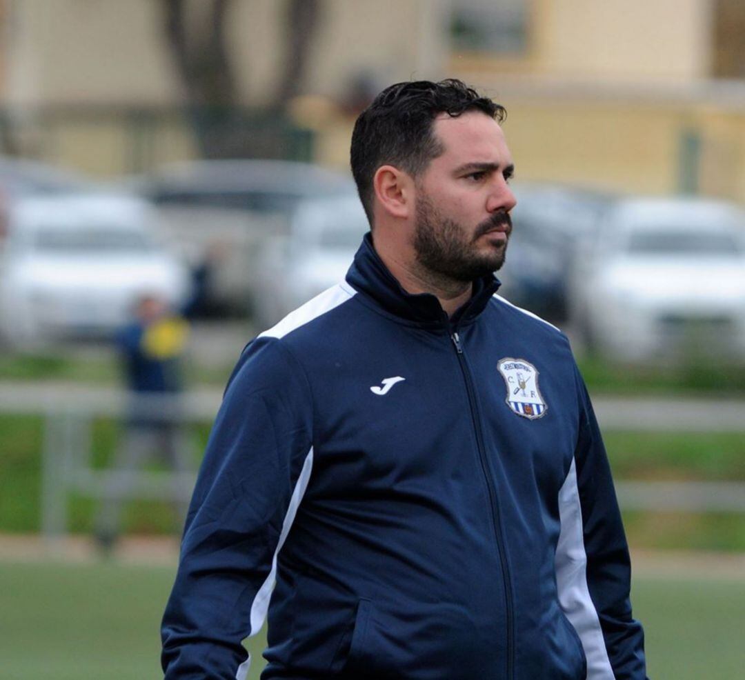 Juanjo Durán, entrenador del Jerez Industrial CF 