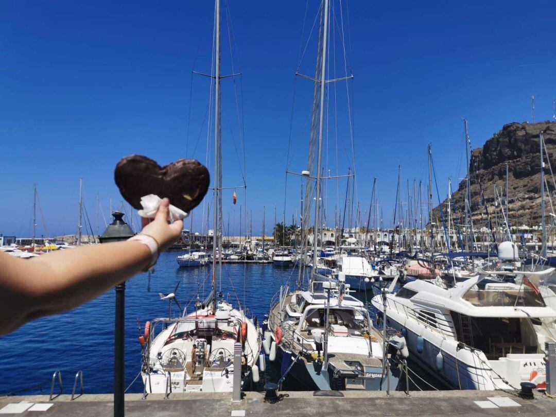 La &quot;palmera viajera&quot; también se echa a la mar