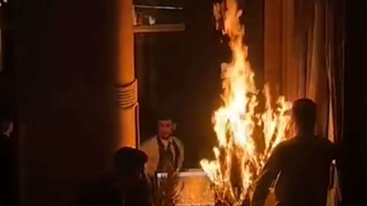 Un famoso restaurante de Madrid sufre un conato de incendio por una bengala