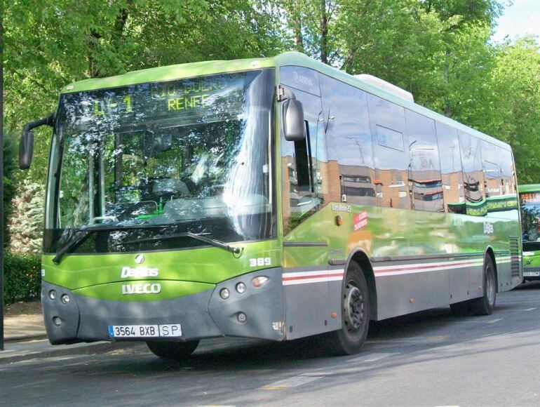 Autobús de la compañía de Blas