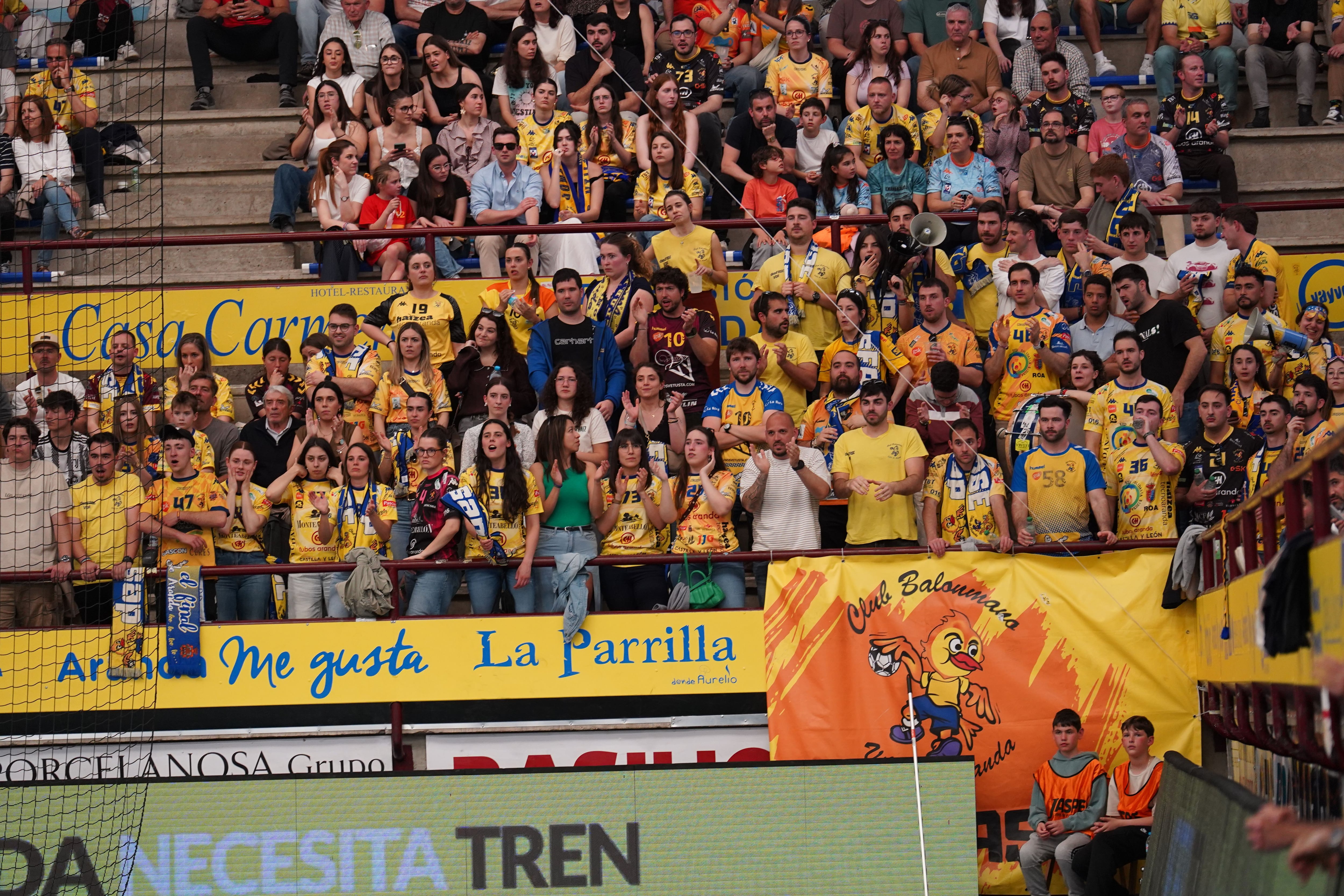 La afición respondió