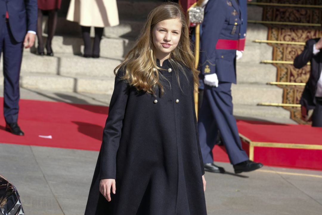 La princesa Leonor en una foto de archivo.