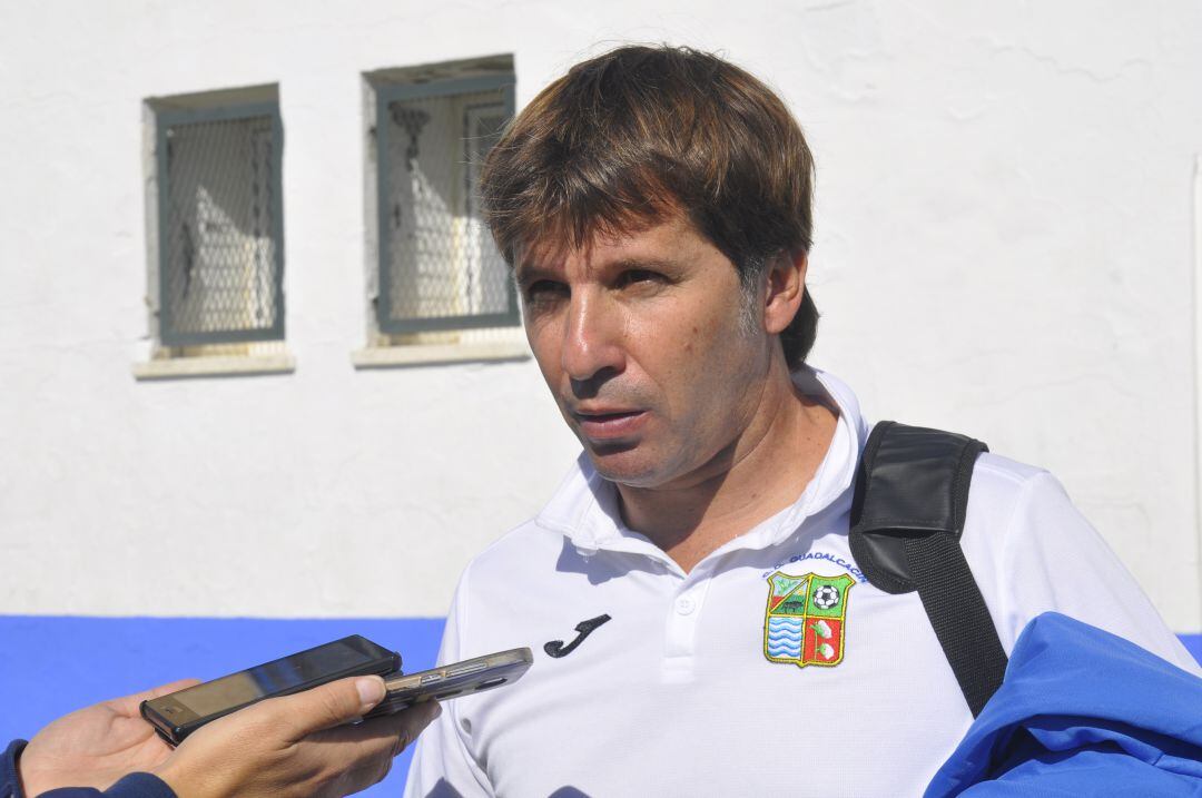 Jesús Mendoza, entrenador del CD Guadalcacín